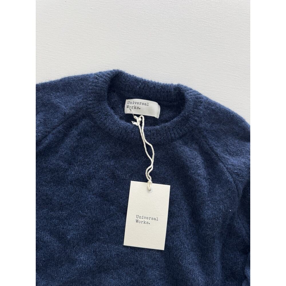 Universal Works Lyon Crew Alpaca Knit Sweater Large NWT